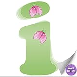 壁デカールLetterベビー名デカールステッカー装飾文字装飾テントウムシ – 子供の赤ちゃんの保育園、少女の寝室、子どもの遊び部屋by bugs-n-blooms Letter " i " IGLAW