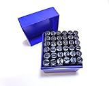 打刻印 10mm　指輪やアクセサリーその他軟質の金属への打刻に最適！ポンチ　英字&数字　36PCS刻印セット