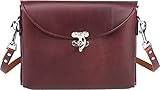 Occidental Leather 1155 Premium Oxblood Colored Leather iPad Carry Case with Shoulder Strap and Nick