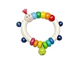 陵の Ente 110 x 90 の x 50 人の子供のラッセル音の木製のラッセル音の木のおもちゃをつかんで下さい