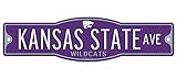 Kansas State Wildcats 4 " x 17 " Street Sign NCAA