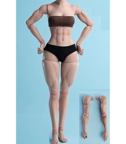 Amazon.co.jp: [AC]Worldbox AT206 1/6 女性 壮健 可動 アクション