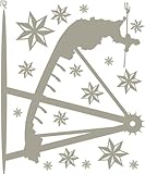 マイサ ハル インテリアステッカー ゴンドラ スモールサイズ ファーバッファロー