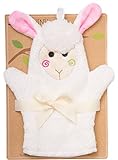 ズッキーニ (Zoocchini)【日本正規品】お風呂ミトン ひつじのローラちゃん ホワイト 1枚セット ZOO9003