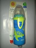 NUK Active Cup with Clip Silicone Spout 10 Oz. 12m+ (Boys / Turtle Design) by NUK