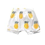 Liebeye ショーツ　ズボン　子供　男の子　赤ちゃん　かわいい　ベビー　短パン　スポーツ　夏　春 Big pineapple - shorts 80cm