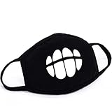 雲の花ユニセックスの美しい歯コットンフェイスマスク防塵マスクヘイズサイクリングアンチフォグ (#5)