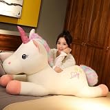 ユニコーンぬいぐるみ ユニコーンおもちゃ ユニコーングッズ ユニコーンぬいぐるみ 80cm ロングユニコーンぬいぐるみ ユニコーン抱き枕 大きい ホワイト かわいい 女の子 プレゼント もちもち 飾り物