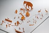 テラダモケイ　1/100建築模型用添景セット　No.4　動物園編