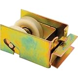 slide-co 13482ドアデュアルスライドローラーアセンブリ、1 – 1 / 4インチナイロンボール軸受