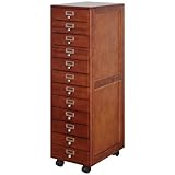 ネームプレート付チェスト12杯 【整理整頓の強い味方！分別収納に】