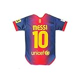 Messi #10 Barcelona Home Baby Suit 2012-13/サッカー　ベビー服　バルセロナ　ホーム用　メッシ　背番号10