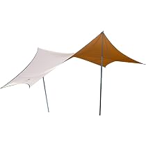 Amazon.co.jp: TOMOUNT タープ TC ポリコットン タープ 420CM 焚き火