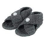 (ビグッド)Bigood ベビーサンダル ニット靴 赤ちゃん用 ソックス 新生児 子供用 ベビー用品 手作り 室内用ベビーシューズグレー