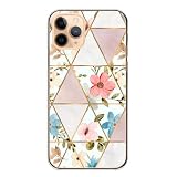 OPPO A3 5G 用 ケース オッポ A3 5G カバー スマホケース 全機種対応 ハード 大理石 花 ピンク 02