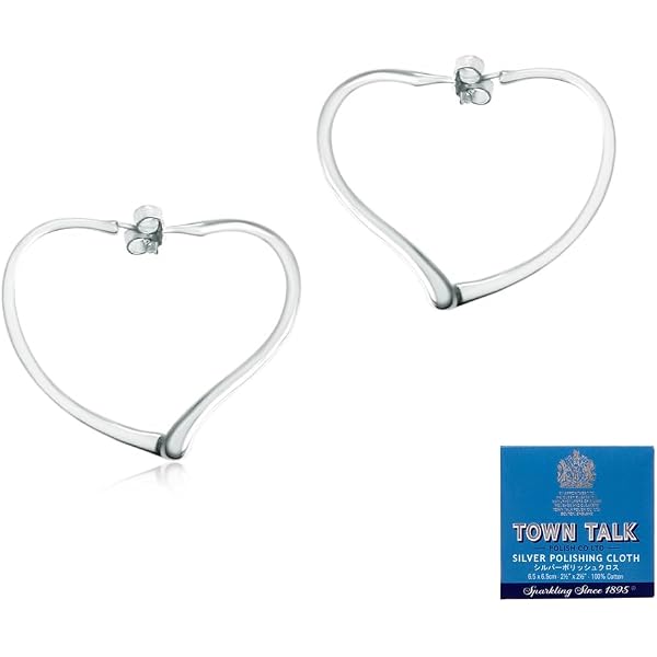 Amazon.co.jp: (ティファニー) TIFFANY ピアス 12270062 SS ｵｰﾌﾟﾝ ﾊｰﾄ