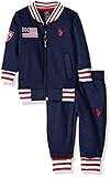 U.S. Polo Assn. Baby Boys' Fleece Jacket and Matching Pant Navy 18 Months [並行輸入品]