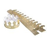 BESTOYARD １２個 誕生日パーティー帽子 王冠帽子 クラウン調整可能 パーティクラウン装飾品 金色