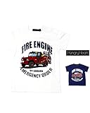 【子供服】 Hungry Heart (ハングリーハート) 日産クラシックホース消防車Ｔシャツ 90cm～130cm S34724