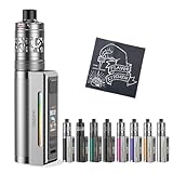 aspire Zelos M80 Kit アスパイア ゼロス M80 キット｜Nautilus 3SR標準搭載｜2600mAh内蔵バッテリー｜最大80W＆TFT液晶｜FlavorKitchenオリジナルクロス付属｜電子タバコ VAPE 本体 スターターキット (Silver)