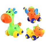 ravpump 3pcs早期教育玩具DIYプラスチックCartoonアセンブリとアセンブリGift Toy Set for Kids – カラーランダム S 2YP206HJ28179E04YFWWC