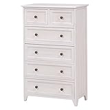 シャビーウッドファニチャー チェスト(アンティークホワイト) MCH-5477AW