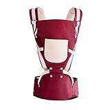 (BEATON JAPAN) ベビースリング 抱っこひも 新生児 多機能型 3way メッシュ素材 (ワイン)