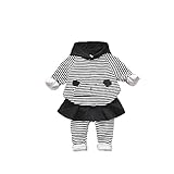 子供上下セット服 女の子 服 長袖 秋 Pojour パーカー＆スカッツ 可愛いベビールームウェア 子供普段着 カジュアル スポーツ 旅行 記念日 プレゼント ブラック