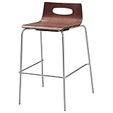 オリバー ダイニング ハイカウンターチェア スチール ダークブラウン (S・CS-147・DB・ST・WS)