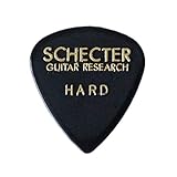 SCHECTER SPT-HN10 BK ティアドロップ型 HARD ナイロンピック×10枚