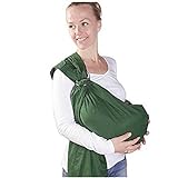 CUBY 調整可能 ベビースリング 抱っこひも 高品質 キャリー プレゼントの良品 (グリーン)