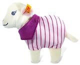 Steiff Leni Lamb Rattle (White/ Pink) [並行輸入品]
