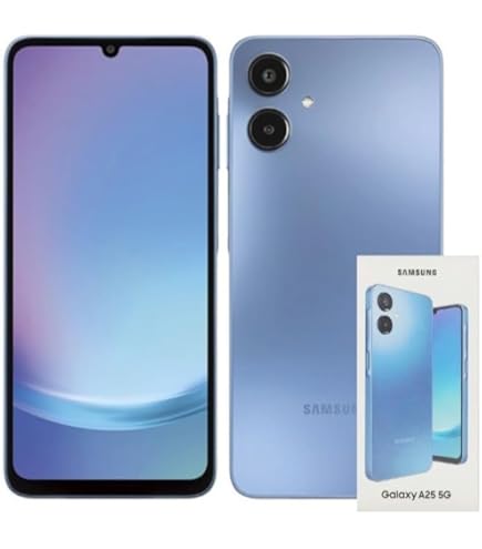 Amazon | docomo Galaxy A25 5G SC-53F ライトブルー SIMフリー