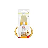NUK First Choice Learner 150ml Bottle with Silicone Spout - Winnie the Pooh シリコーン注ぎ口とのnukの最初の選択肢の学習者