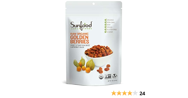 Amazon Co Jp オーガニックゴールデンベリー 227g ドラッグストア Amazon Co Jp オーガニックゴールデンベリー 227g ドラッグストア