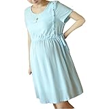 Linyuan ファッション Comfortable Cotton And Linen Casual Dresses for Women Maternity Dress マタニティドレス #2056X