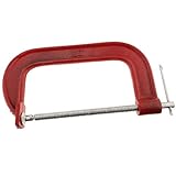 F Fityle 金属製　Gクランプ（スチールスピンドルとハンドル付き）　便利　実用的　専用　耐久性　8インチ