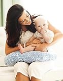 Nursing Pillow Serenity Breastfeeding Maternity Twin Support Pillow by Monther's Lounge [並行輸入品]