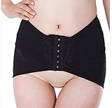 （Rarihima）骨盤ベルト 骨盤ガードル 腰痛ベルト 骨盤矯正 ヒップアップ 産後 ダイエット 体型維持 着圧式ホック調整 (M, ブラック)