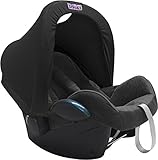 Dooky Hoody Replacement Infant Car Seat Hood (Black) by Dooky