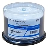 新 業務用 DVD-R Officeブランド 耐水・光沢写真画質（ウォーターシールド） 16倍速 4.7GB 50枚 (DR47JW600LD-AAA50 50枚スピンドル×1) …