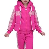 Snoneフード 付き トップス & ライン パンツ 上下 ジャージ セットアップ 女の子　ジャージ キッズ スポーツ ウエア 長袖 　子供服 キッズ セット シンプル 運動着 体育 スウェット 長袖