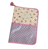 Bijoux & Bee(ビジュー&ビー) オリジナルタッセル付き母子手帳ケース<日本製> ピンク