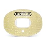 Battle Sports 3Dダイヤモンドフットボールマウスガード(ゴールド)