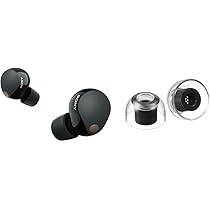 【新品イヤーピース付】SONY WF-1000XM5 ブラック SONY (WF-1000XM5付属イヤーピース/Sサイズ) ソニー EP-NI1010S