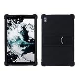 Lenovo TAB6 A101LVケース ソフトTPUカバー スタンド機能付き Lenovo TAB6 A101LV用シリコンソフトカバー 耐衝撃 TB-J606F 10.3インチタブレット対応保護ケース