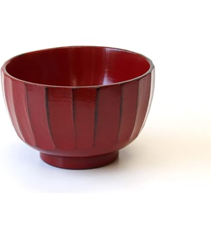 Amazon.co.jp: 能登輪島塗 漆塗り 松蒔絵 木製 蓋付椀 煮物椀 5客