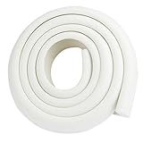 （アイム）iiniim　　コーナークッション 角　ロール型　コーナーカーバー　コーナーガード　プロテクター　子供用　児童用　家庭大切　必要　テープ付き　3色　2m ホワイト 2m