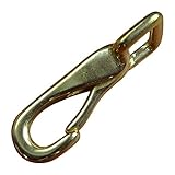 角ナスカン 真鍮製 クラフトパーツ 金具 50mm 25mm