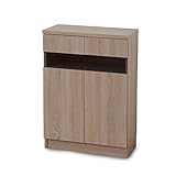 ワイエムワールド ミニ食器棚 カウンター下収納 【色： オーク 】 幅60cm 高さ85cm